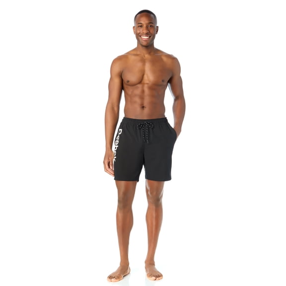 Men's & Big Men's Reebok Swim Trunks, 7" Inseam, Sizes S-3XL