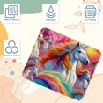 thumbnail image 3 of Unicorn Gaming Mouse Pad, Mouse Mat, Mouse Pad - Square, 8.3x9.8 Inch, Printed, Non-Slip Rubber Bottom - Suitable for Office and Gaming, 3 of 6