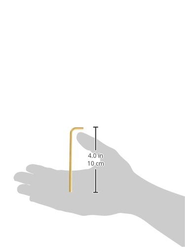 Bondhus 29156 3mm Hex Tip Key L-Wrench w/GoldGuard Finish (Pk of 50),98mm