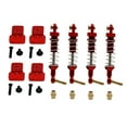 thumbnail image 1 of Xuanheng 1/16 RC Shock Absorbers Aluminum Rust Resistant Spare Parts for FJ45 C44 C34 Red, 1 of 8