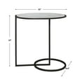thumbnail image 7 of Uttermost Twofold White Marble Accent Table, 7 of 7