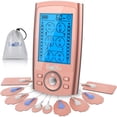 thumbnail image 1 of Estimulador muscular TENS EMS de doble canal Belifu con 24 modos para aliviar el dolor, masajeador electrónico de pulso con 10 almohadillas y bolsa de almacenamiento con cordón antipolvo., 1 of 5