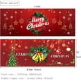 thumbnail image 2 of Christmas Wreath Bell Body Pillowcase Bed Large Christmas Ornaments Soft Body Pillow Covers Two-Side Different Printed 20x54 Long Backrest Cushion Pillow Protector Cover for Hair and Skin, 2 of 6