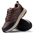 thumbnail image 1 of FitVille-zapatos anchos para hombre, zapatillas impermeables para senderismo, trabajo al aire libre, senderismo, sendores, con soporte para arco para aliviar el dolor en el talón, 1 of 4