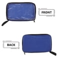 thumbnail image 3 of SEWACC Pingpong Bat Bag Racket Bag Blue Semi-transparent Plastic 1Pack, 3 of 8