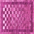 thumbnail image 1 of Ahgly Company Indoor Square Checkered Pink Modern Area Rugs, 5' Square, 1 of 4