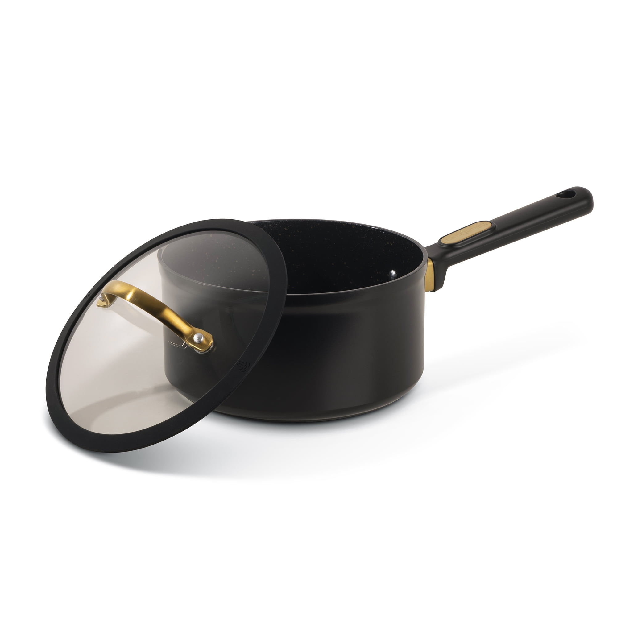 Thyme & Table 32-Piece Aluminum Cookware Set - Black