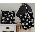 thumbnail image 5 of Soimoi Black Fabric - By the Yard - 42 Inch Wide - Florals Print Fabric - Elegant and Timeless Patterns for Fashion and Home Decor Printed Fabric, 5 of 6