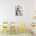 thumbnail image 3 of Stupell Industries Bohemian Pastel Colorful Unicorn Canvas Art, 16 x 24, by Creative Studio, 3 of 8