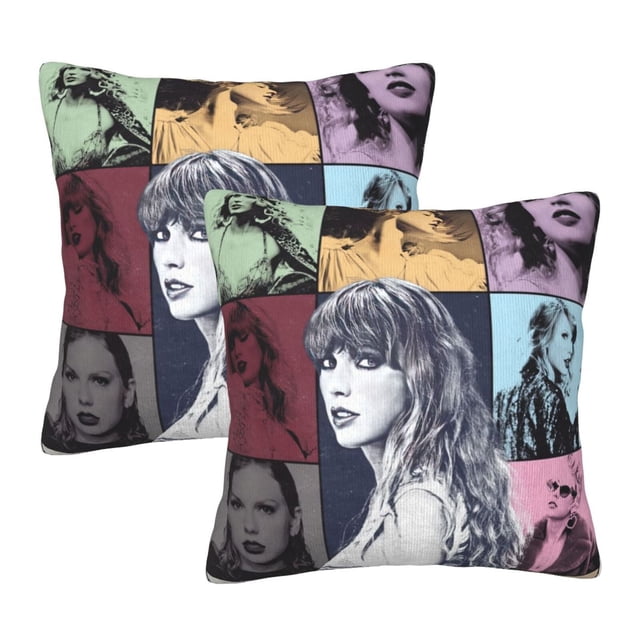 Fundas de almohada decorativas TA-Yi-Or, paquete de 2 fundas de almohada para sofá cama, sala de estar, 18" x 18"