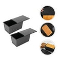 Phlegsive 2Pcs Nonstick Bread Pan with Lid for Baking