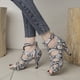 thumbnail image 5 of Zapatos de mujer Moda Minimalista Patrón de serpiente Empalme Ahueca hacia fuera Tacones altos Sandalias romanas Wmkox8yii  hfjk1388, 5 of 9