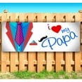 thumbnail image 2 of I Love My Papa 13 oz Banner | Non-Fabric | Heavy-Duty Vinyl Single-Sided With Metal Grommets, 2 of 5