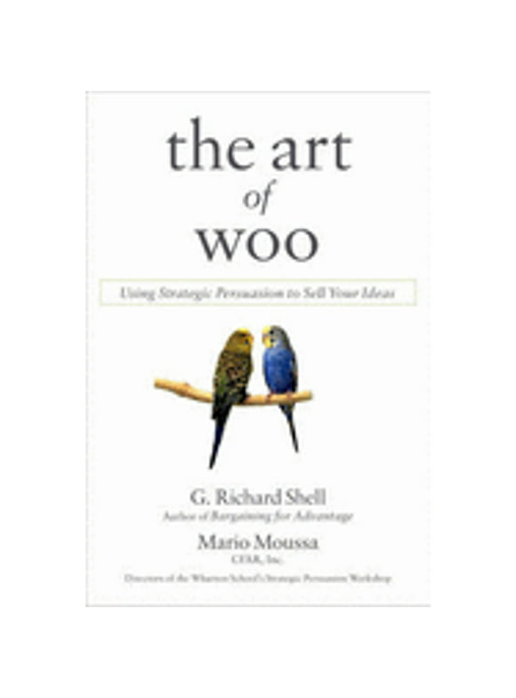 Pre-Owned The Art of Woo: Using Strategic Persuasion to Sell Your Ideas (Hardcover 9781591841760) by G Richard Shell, Mario Moussa