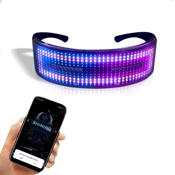 Gafas LED Keledz personalizables RGB Fullcolor para adultos