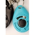 thumbnail image 4 of 2-Pack Dog Training Clickers with Wrist Strap – Pet Obedience Trainer for Positive Behavior (Black & Blue), 4 of 6
