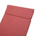 thumbnail image 6 of Anthony Outdoor Chaise Lounge Cushion, Red, 6 of 8