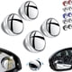 thumbnail image 1 of Espejo retrovisor convexo para coche con ventosa, espejo retrovisor lateral ajustable con rotación de 360 grados, espejo retrovisor gran angular convexo extraíble, visión gran angular de alta definici, 1 of 6