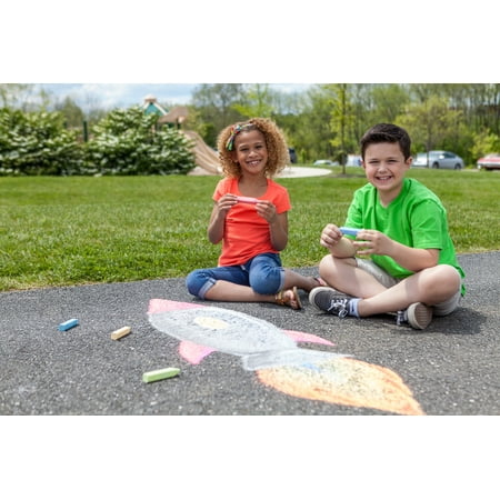 Crayola Outdoor Washable Sidewalk Chalk, 12 Count And Colors