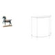 thumbnail image 1 of Figura de caballo,Figura de caballo Escultura animal coleccionable,Mesita de noche de acrílico,Mesa auxiliar de acrílico transparente Mesa auxiliar transparente en capas,Mesa pequeña de, 1 of 8