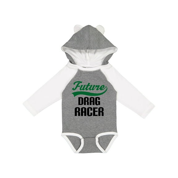 Inktastic Future Drag Racer Boys Long Sleeve Baby Bodysuit
