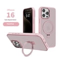 thumbnail image 1 of Magnetic mobile phone protective cover, anti-drop mobile phone case, suitable for iphone16 series,Girl fan,iPhone16plus, 1 of 6