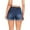 Blue, variant on IDALL Jean Shorts Shorts for Women Women Low Waisted Washed Solid Short Mini Jeans Denim Pants Shorts Denim Shorts Jorts Women Blue M