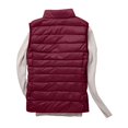 thumbnail image 4 of DBAIXID Women’s Packable Puffer Vest Sleeveless Lightweight Hooded Full Zip Warm Winter Puffy Vest Jacket Coat 2024 Wine M, 4 of 4