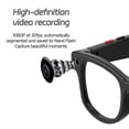 thumbnail image 3 of BIMZUC AI Smart Glasses with Camera 1080P Anti Shake 5MP HD Video Recording Voice Helper Bluetooth Music Sunglasses for Travel Work, 3 of 9
