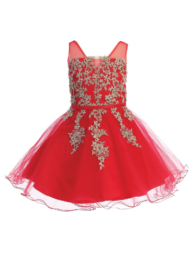 red easter dress