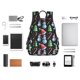 thumbnail image 4 of Fotbe Disco Mirror Ball Snowman Mochila Ligera para Hombres y Mujeres - Duradera y Resistente al Agua, Ideal para Escuela, Trabajo, Viajes y Uso Diario, 4 of 7