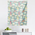 thumbnail image 1 of Pastel Tapestry, Rainbow Unicorns Flying in Sky with Clouds Cheerful Theme, Fabric Wall Hanging Decor for Bedroom Living Room Dorm, 5 Sizes, Multicolor, by Ambesonne, 1 of 1