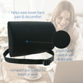 thumbnail image 4 of Core Products Luniform Lumbar Support Cushion - Black, 4 of 7