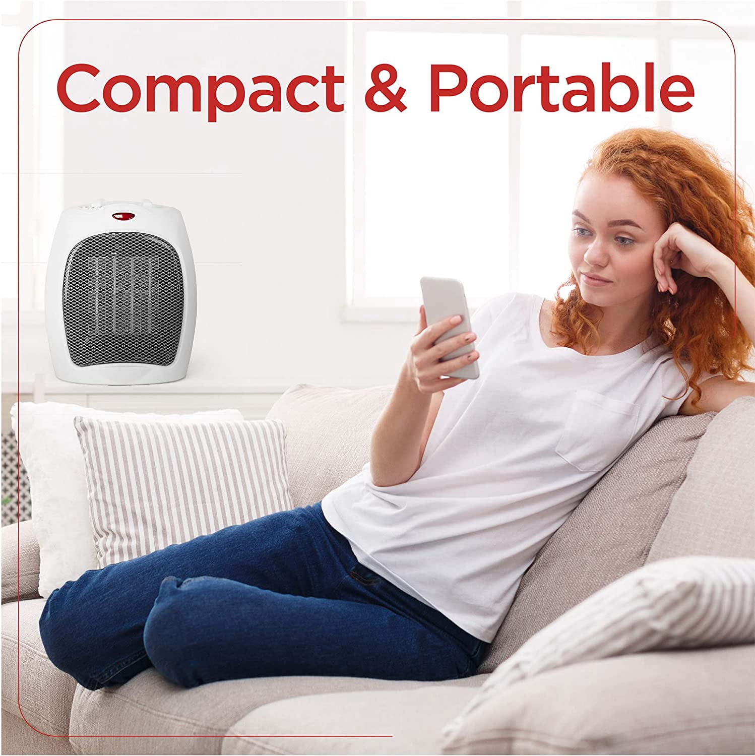 Black+Decker Portable Ceramic 1500W Space Heater