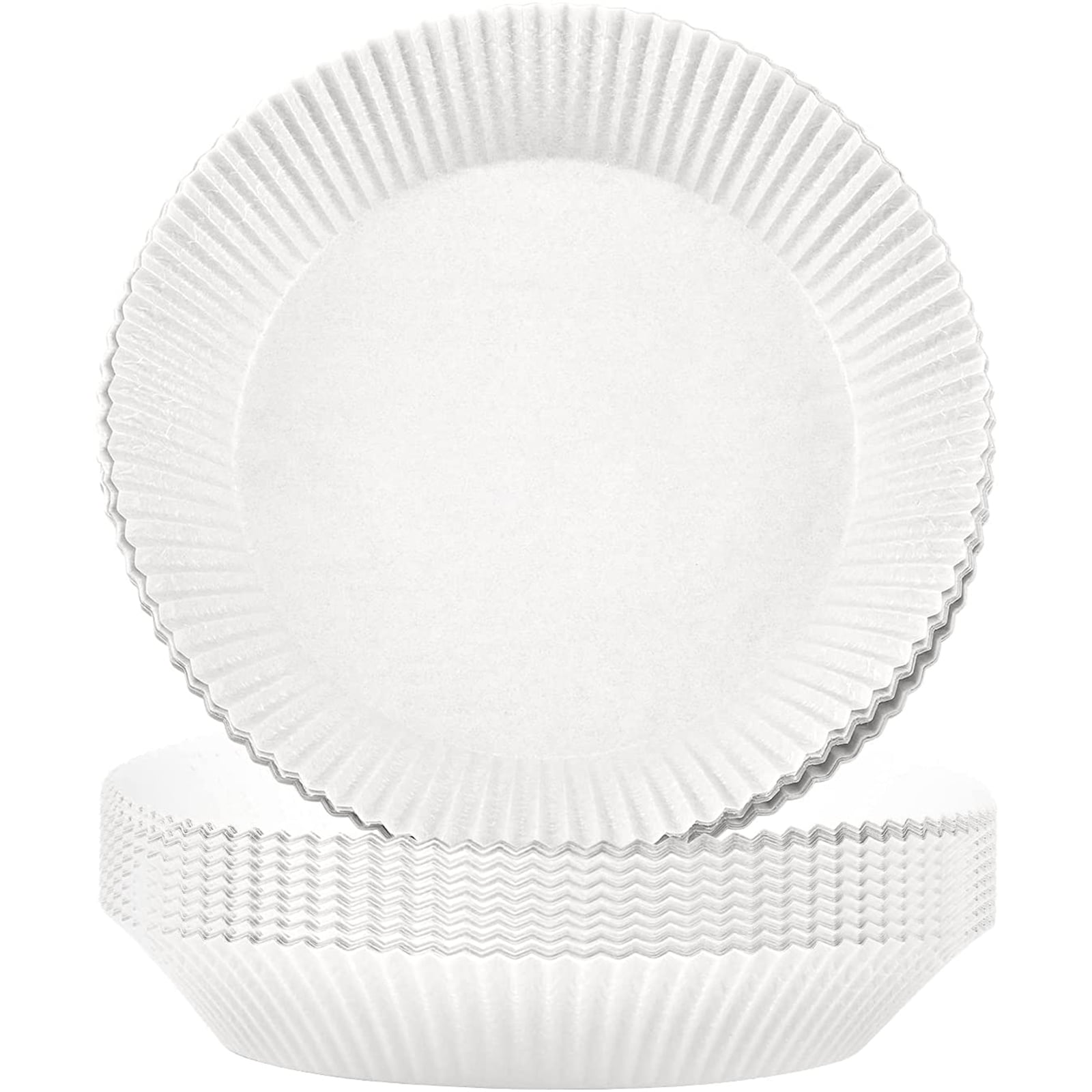 Garhelper 50pcs Parchment Paper Air Fryer Liners, NonStick, Disposable