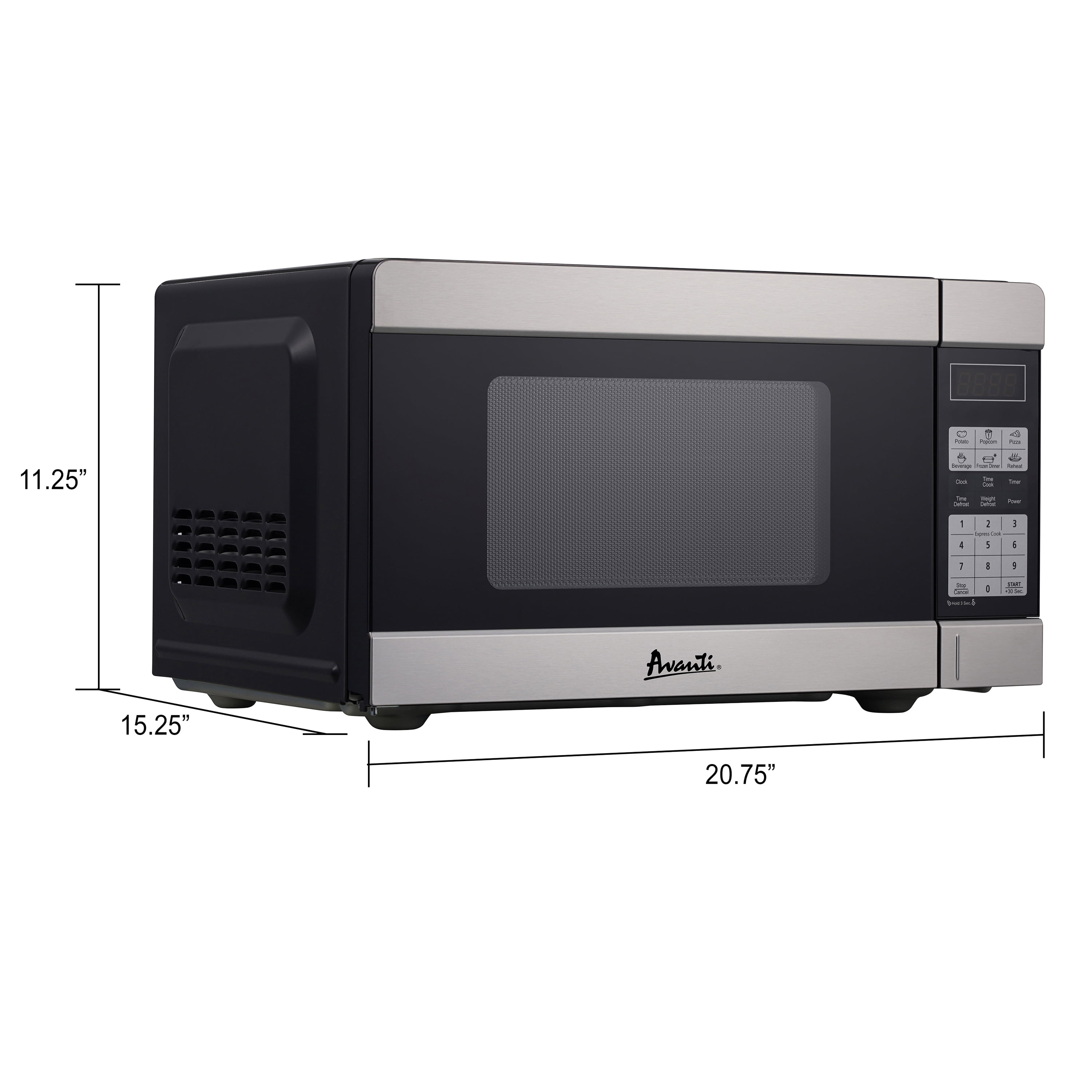 MO1108SST by Avanti - 1.1 cu. ft. Microwave Oven