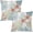 Coastal Nautical, variant on Patriotic Welcome Throw Pillow Covers 12 x 20 Inch Farmhouse Summer Holiday Decorative Lumbar Pillowcases Flowers Cushion Covers for Front Porch Decor Housewarming Gifts (Blue/Red)