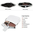 thumbnail image 7 of Montana West Soft Hobo Bags for Women Purses and Handbags Shoulder Satchel Bag, Solid White, 7 of 7