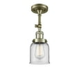 thumbnail image 5 of Innovations 1-LT LED Small Bell 5" Semi-Flush Mount - Polished Chrome - 201F-PC-G54-LED, 5 of 5