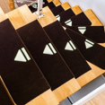 thumbnail image 2 of Household Stair Treads Non Slip Step Mat Indoor Carpet Safety Floor Mat Washable Reusable Elderly Friendly, 2 of 6