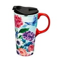 thumbnail image 2 of Cypress Ceramic Travel Cup, 17 oz., w/box, Through the Garden Gate, 2 of 3
