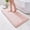Pink, variant on Bathroom Rugs Non Slip Washable 48x24, Ultra Soft Thick Shaggy Absorbent Bath Mats, High Density Foam Latex Non Slip Backing Bath Rugs, Microfiber Bath Mats for Bathroom Floor&Sink,Black