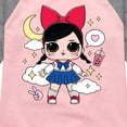 thumbnail image 3 of LOL Surprise! Dolls - Fanime Kawaii - Toddler & Youth Girls Raglan Graphic T-Shirt, 3 of 5