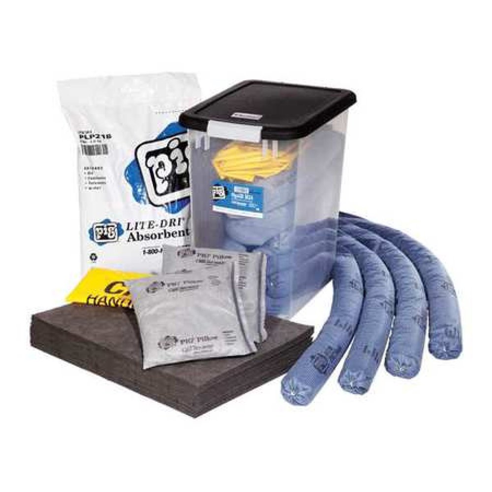PIG KIT278 PIG Spill Kit, Universal, Clear