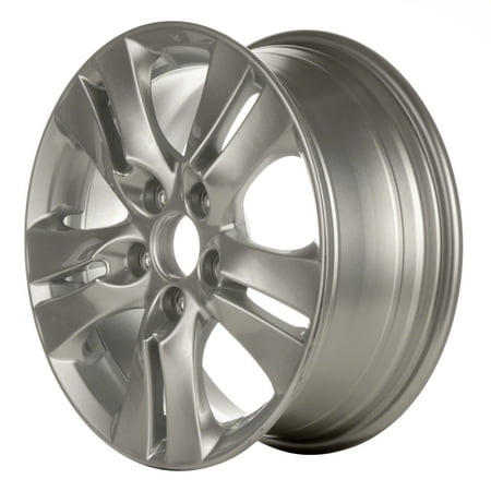 08 Accord Coupe Rims 2008-2012 Honda Accord::Coupe 16x6.5 Aluminum Alloy Wheel, Rim Sparkle Silver Full Face Painted - 63935 ()