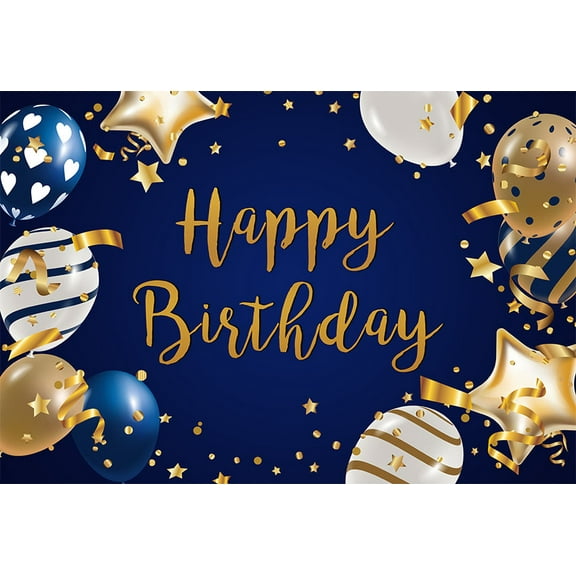 Mehofond Boy Girl Happy Birthday Party Backdrop Gold Red White Balloon r Photography Background Prop Photo Studio Photoz