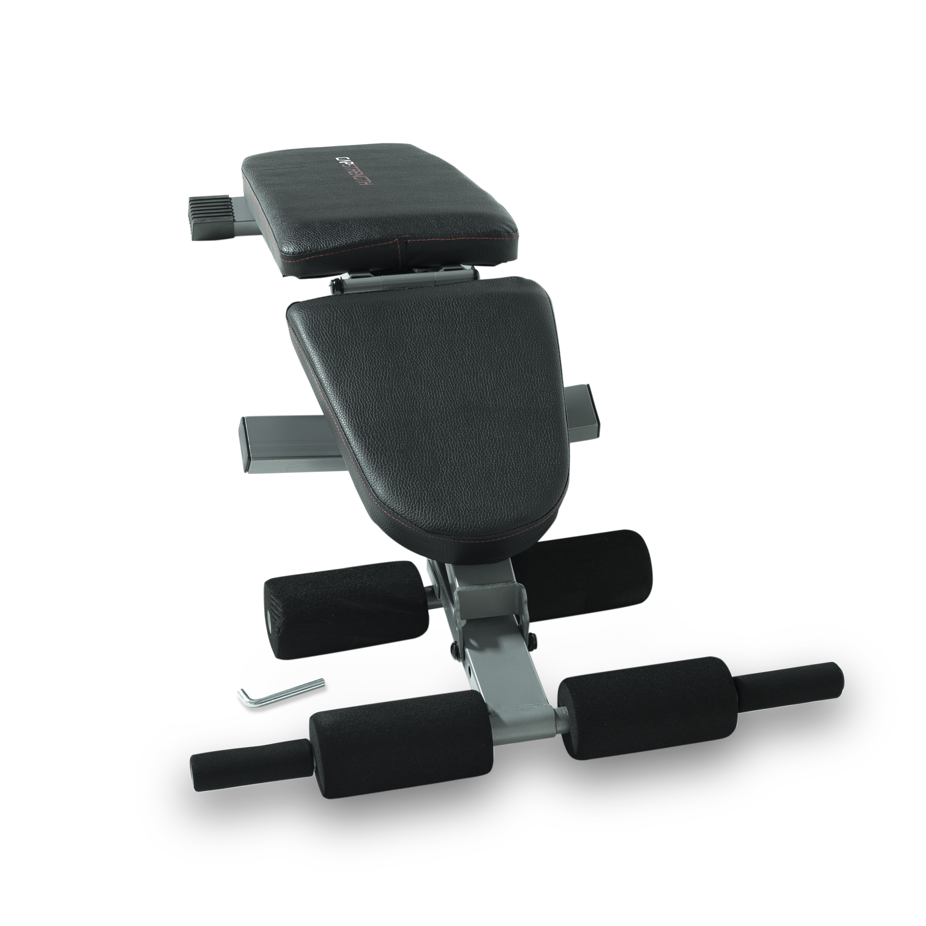 CAP Strength Adjustable FID Workout Bench (600 lb Weight Capacity), Black & Gray - image 7 of 10