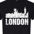 thumbnail image 4 of Inktastic London England City Skyline with Grunge T-Shirt, 4 of 5