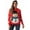 Red - Jolly Snowman, variant on #followme Womens Ugly Christmas Sweater - Sweaters for Women 6773-210-M