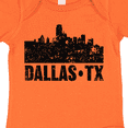 thumbnail image 4 of Inktastic Dallas Texas City Skyline with Grunge Boys or Girls Baby Bodysuit, 4 of 5